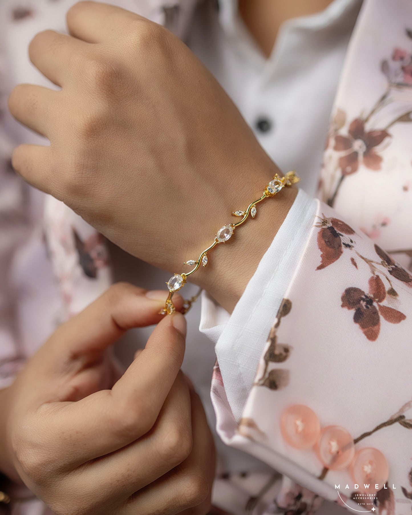 Crystal Vine Bracelet