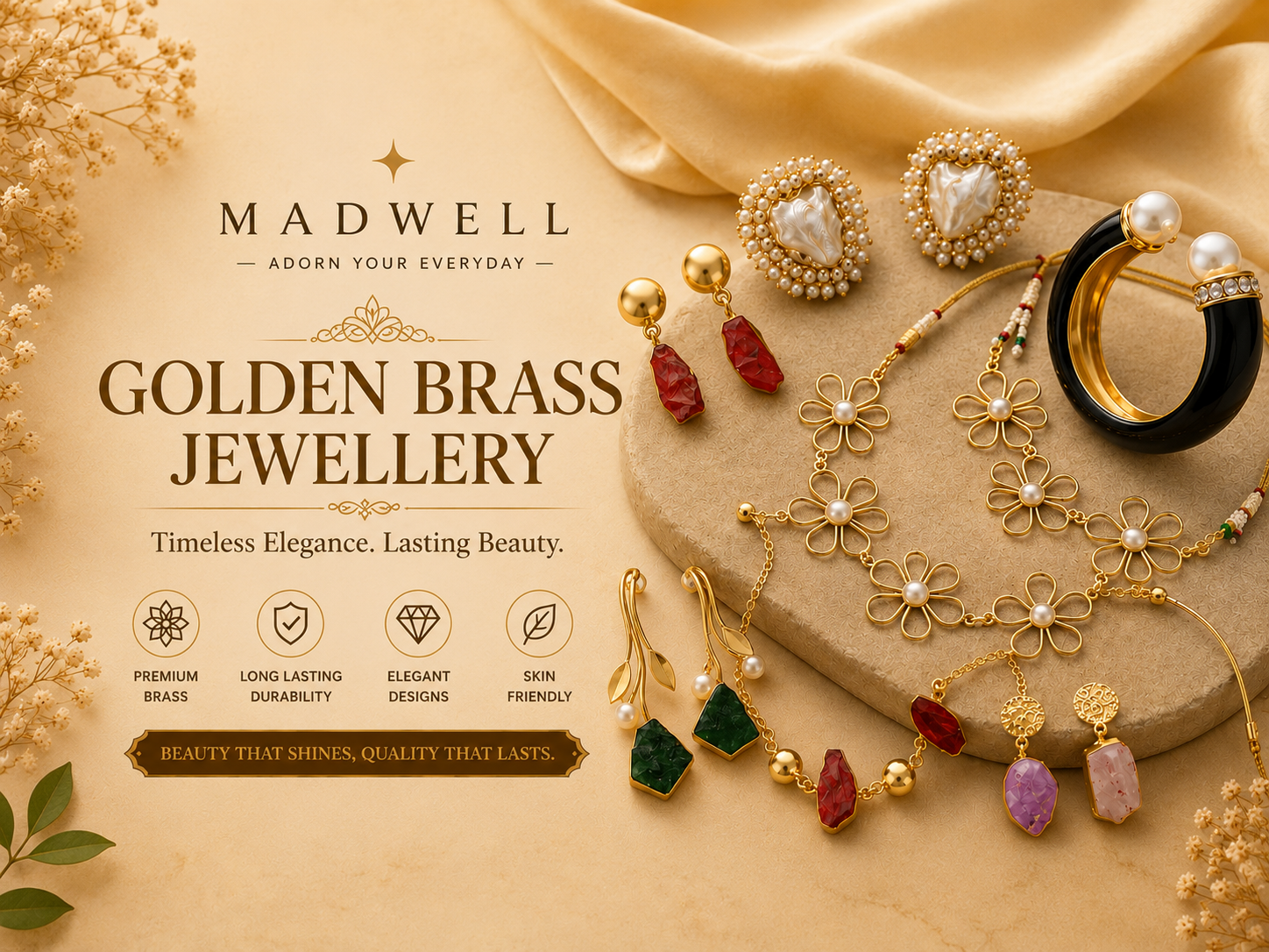 Golden Brass Jewellery (COMING SOON)