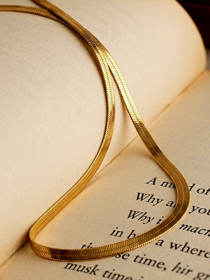 18K Gold Plated Snake Chain (UNISEX)