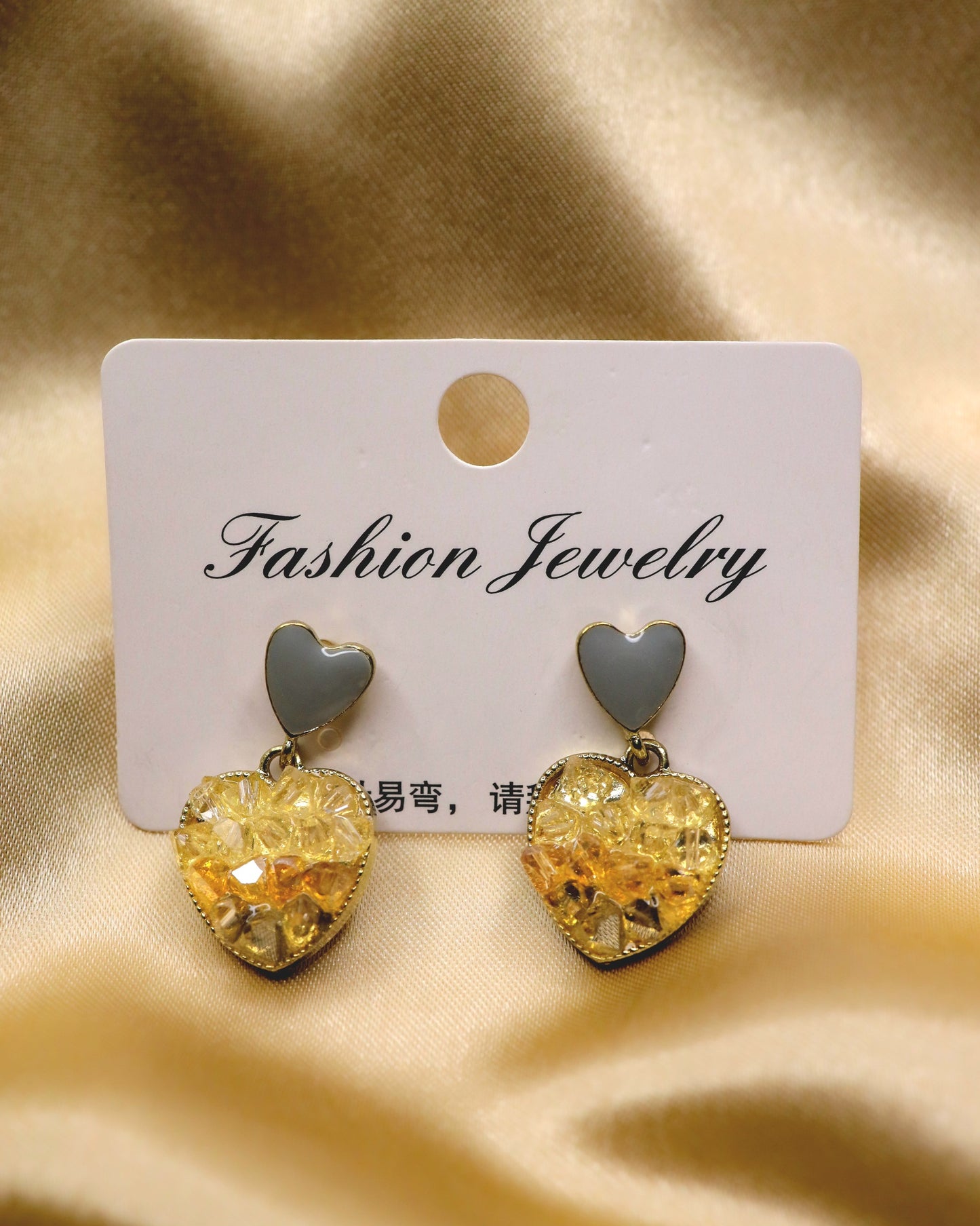 A Best Heart Elegance Earrings Combo Set (Pack of 4)