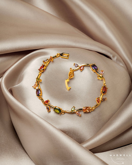 A Multicolor Vine Bracelet