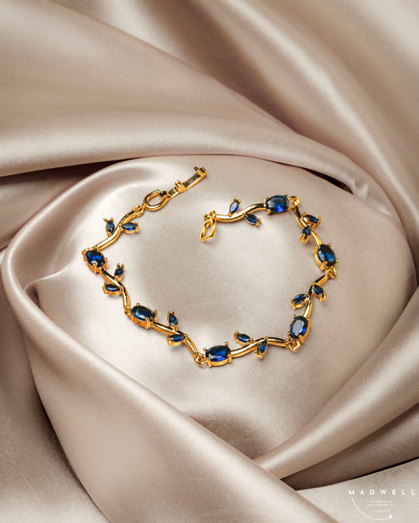 Sapphire Vine Bracelet